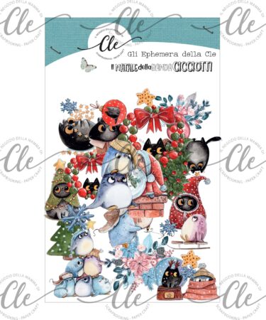 IL NEGOZIO DELLA MAMMA DI CLE - GLI ABBELLIMENTI DELLA CLE - IL NATALE DELLA BANDA CICCIOTTI  -EPHEMERA