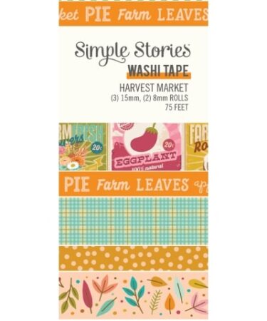 SIMPLE STORIES - COLLEZIONE HARVEST MARKET - WASHI TAPE