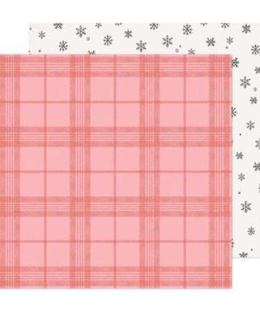 Crate Paper  - Collezione Mittens & Mistletoe Double-Sided Cardstock 12"X12" - Stay Cozy