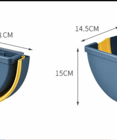 Alternative view of IL NEGOZIO DELLA MAMMA DI CLE - CESTINO -SCRAP PATTUMIERA DA TAVOLO