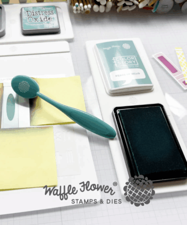 Alternative view of WAFFLE FLOWER Rectangle Inkpad Holder