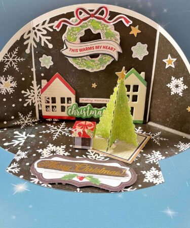 UN HOME DECOR EVERGREEN AND HOLLY -VICKI BOUTIN-  PRODOTTO CONTENITORE