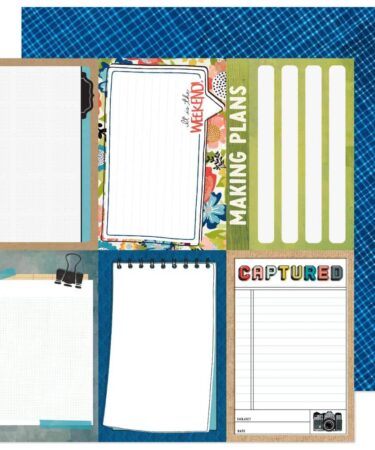 Vicki Boutin Collezione Print Shop - Double-Sided Cardstock 12"X12" - Print Shop 4x6