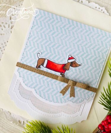 Alternative view of LA COPPIA CREATIVA - set di timbri Bassottini