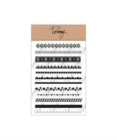 TOMMY ART - Tommy clear stamps – Christmas Borders