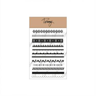 TOMMY ART - Tommy clear stamps – Christmas Borders