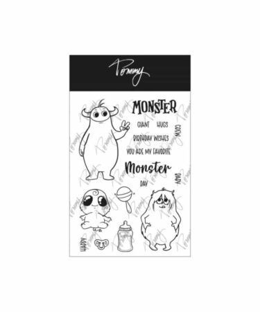 TOMMY ART - Tommy clear stamps – Monsters – Design by CeciliaDoingArt
