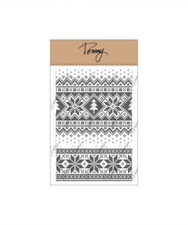 TOMMY ART - Tommy clear stamps – Sweater Texture