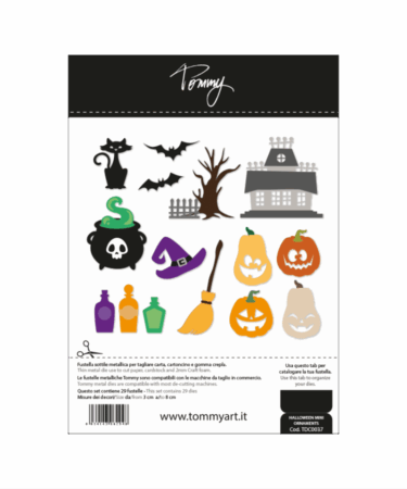 TOMMY ART - Tommy fustella – Halloween Mini Ornaments ®