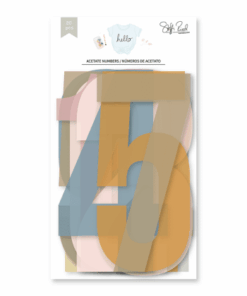 LORA BAILORA - Números de acetato HELLO