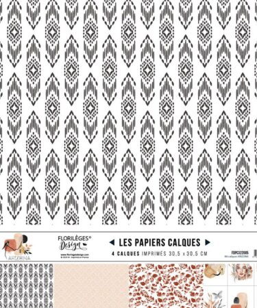 Florilèges Design - Collezione Arizona -  Kit carte speciali ARIZONA