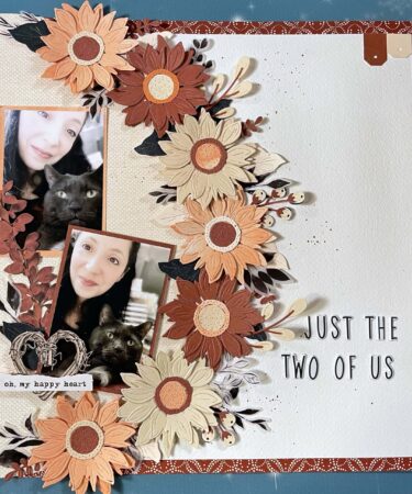 LAYOUT AUTUNNALE MESCOLIAMO FLORILEGES, 49 & MARKET E COPPIA CREATIVA- PRODOTTO CONTENITORE