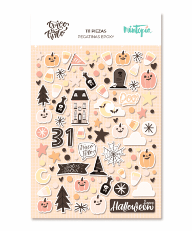 MINTOPIA - Collezione Truco o trato Epoxy Stickers