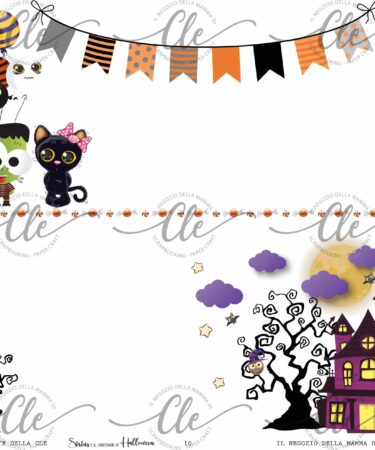 IL NEGOZIO DELLA MAMMA DI CLE - SIRIUS E IL GIROTONDO DI HALLOWEEN CARTA NUM. 10