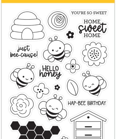 Doodlebug-  Collezione FARMERS MARKET - bee happy doodle stamps