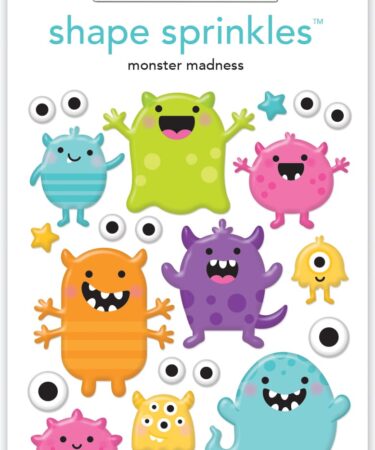 Doodlebug-  Collezione MONSTER MADNESS -monster madness shape sprinkles