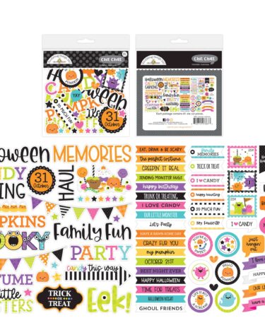 Doodlebug-  Collezione MONSTER MADNESS -monster madness chit chat