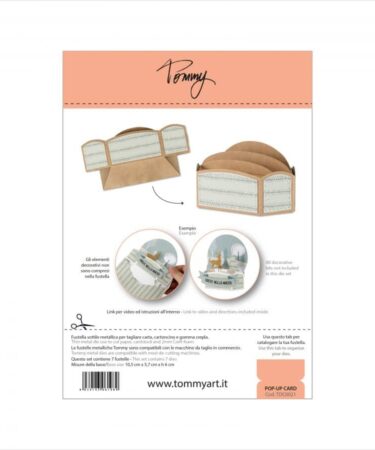 TOMMY ART fustella – Pop-up Card