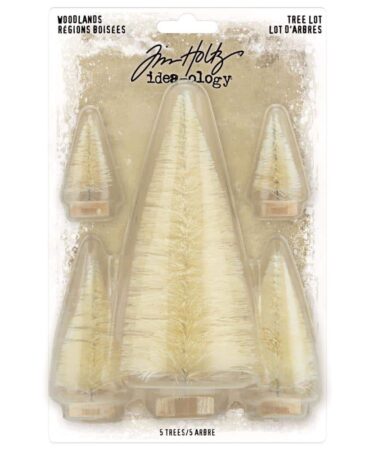 Idea-Ology Woodland Tree Lot 5/Pkg - Natural (3 misure variabili da 1.5" a 5")