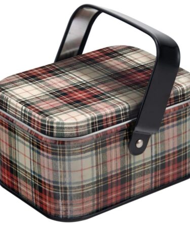 Idea-Ology Festive Tin - SCATOLINA IN LATTA (lunghezza 4"X larghezza 3"X 2.375"di altezza)