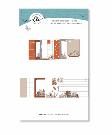 IL NEGOZIO DELLA MAMMA DI CLE - LE TESSERE DEL PROJECT LIFE DELLA CLE - MY 12 TALES OF 2022 NOVEMBRE