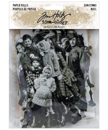 Idea-Ology Paper Dolls Die-Cuts 69/Pkg -Christmas