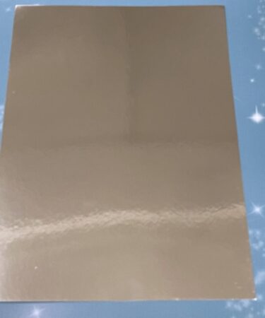 IL NEGOZIO DELLA MAMMA DI CLE - LE CARTE DELLA CLE- CARTONCINO FOILIZZATO A4 - SILVER LUCIDO