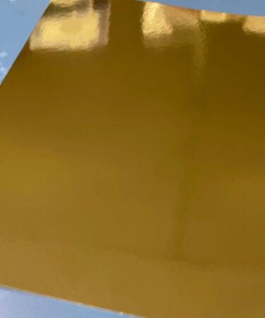 Alternative view of IL NEGOZIO DELLA MAMMA DI CLE - LE CARTE DELLA CLE- CARTONCINO FOILIZZATO A4 - GOLD LUCIDO