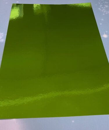 Alternative view of IL NEGOZIO DELLA MAMMA DI CLE - LE CARTE DELLA CLE- CARTONCINO FOILIZZATO A4 - GREEN 2 LUCIDO CLASSICO HOLLY JOLLY