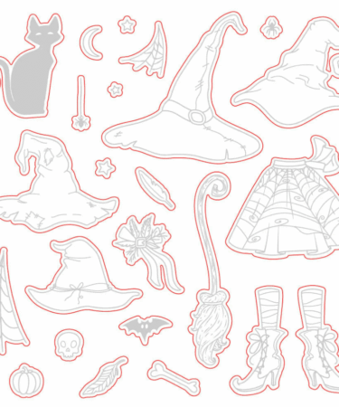 HONEY BEE - set di fustelle - If The Broom Fits