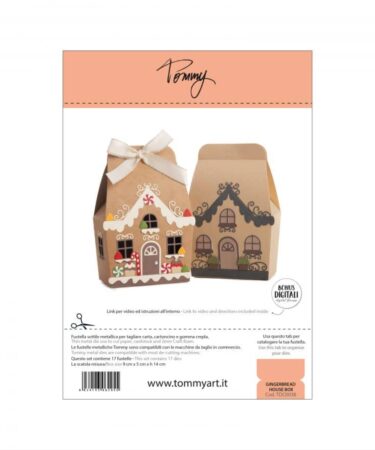 TOMMY ART - Tommy fustella – Gingerbread House Box ®