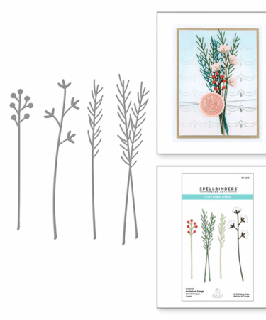 SPELLBINDERS - set di fustelle Sealed Botanical Sprigs