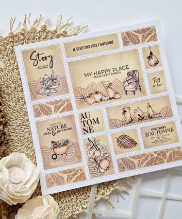 Alternative view of FLORILEGES Kit Pochoirs  Collezione Enchantement - MY STORYBOARD