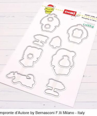 IMPRONTE D'AUTORE - set di fustelle Naughty or Nice