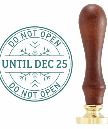 SPELLBINDERS - DO NOT OPEN WAX SEAL STAMP