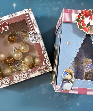 HOME DECOR PORTA DONI DI NATALE - PRODOTTO CONTENITORE