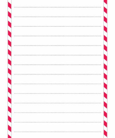 Doodlebug-  Collezione Candy Cane Lane - notes to santa notepads