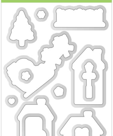 Doodlebug-  Collezione Candy Cane Lane - candy cane lane doodle cuts