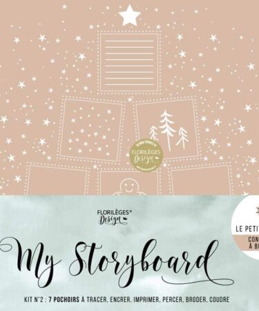 Florilèges Design - Collezione Enchantement - Kit pochoirs MY STORYBOARD 2