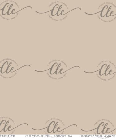 IL NEGOZIO DELLA MAMMA DI CLE - LE CARTE DELLA CLE - MY 12 TALES OF 2022 NOVEMBRE NUM. 248