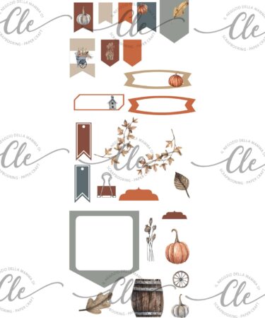 IL NEGOZIO DELLA MAMMA DI CLE - LE CARTE DELLA CLE - MY 12 TALES OF 2022 - NOVEMBRE- RITAGLIABILI NUM 1