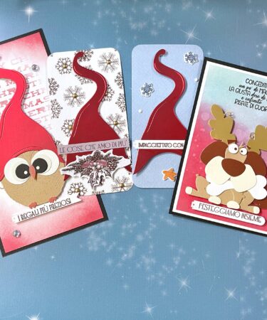 DUE CARD AL VOLO, BOB E FLETCHER - PRODOTTO CONTENITORE