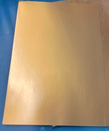 IL NEGOZIO DELLA MAMMA DI CLE - LE CARTE DELLA CLE- CARTONCINO FOILIZZATO A4 -COPPER RAME