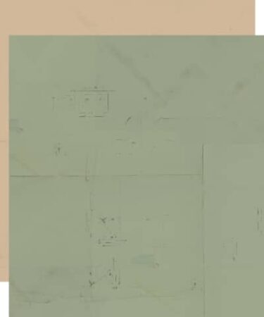 SIMPLE STORIES - COLLEZIONE SIMPLE VINTAGE WINTER WOODS - FOGLIO TINTA UNITA - SAGE/BARK