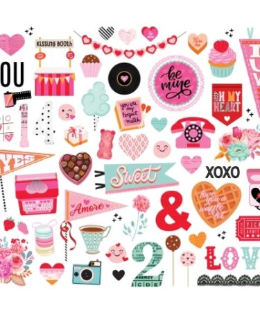 Alternative view of SIMPLE STORIES - COLLEZIONE HEART EYES - BITS & PIECES