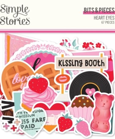 SIMPLE STORIES - COLLEZIONE HEART EYES - BITS & PIECES