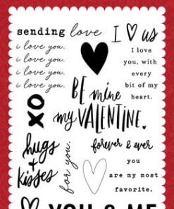 Carta Bella- Collezione I Heart Us Clear Stamps