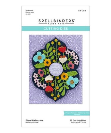Spellbinders Floral Reflection Etched Dies