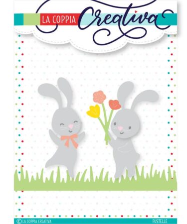 LA COPPIA CREATIVA - fustella CONIGLIETTI