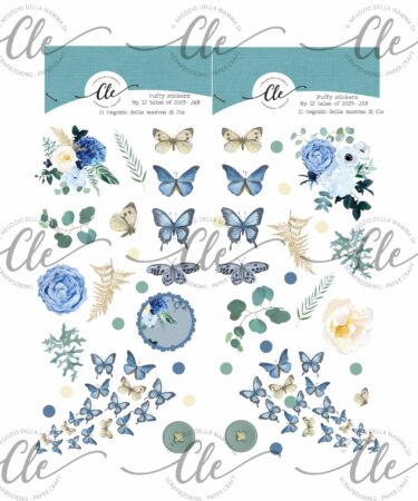 IL NEGOZIO DELLA MAMMA DI CLE - GLI ABBELLIMENTI DELLA CLE - MY 12 TALES OF 2023 - GENNAIO - PUFFY STICKERS